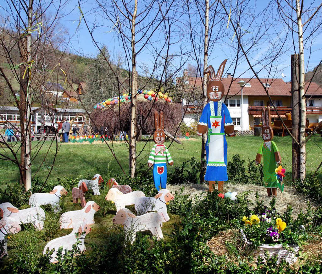 Das Osterdorf in Oberprechtal 2012.