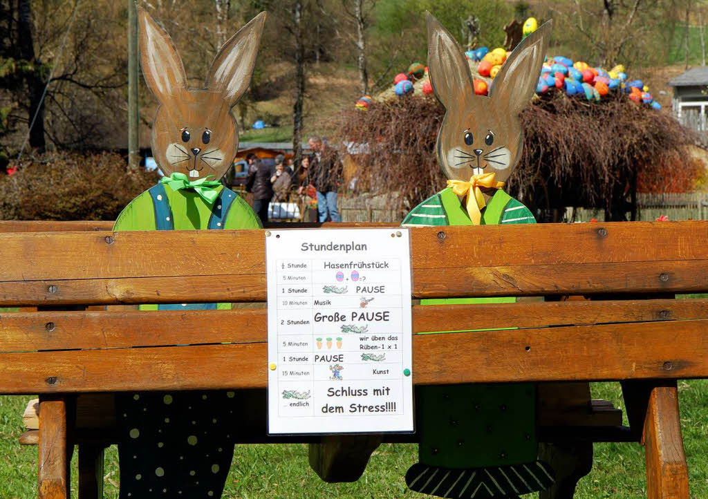 Das Osterdorf in Oberprechtal 2012.