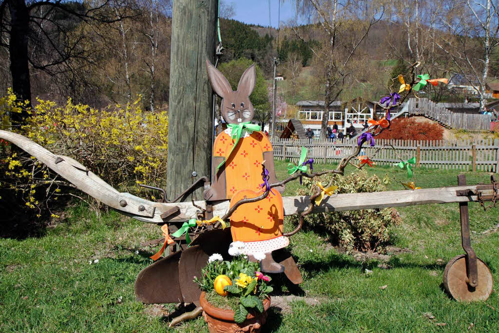 Das Osterdorf in Oberprechtal 2012.