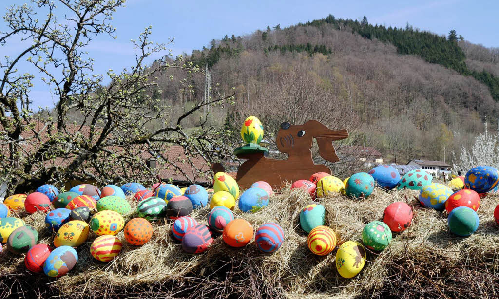 Das Osterdorf in Oberprechtal 2012.