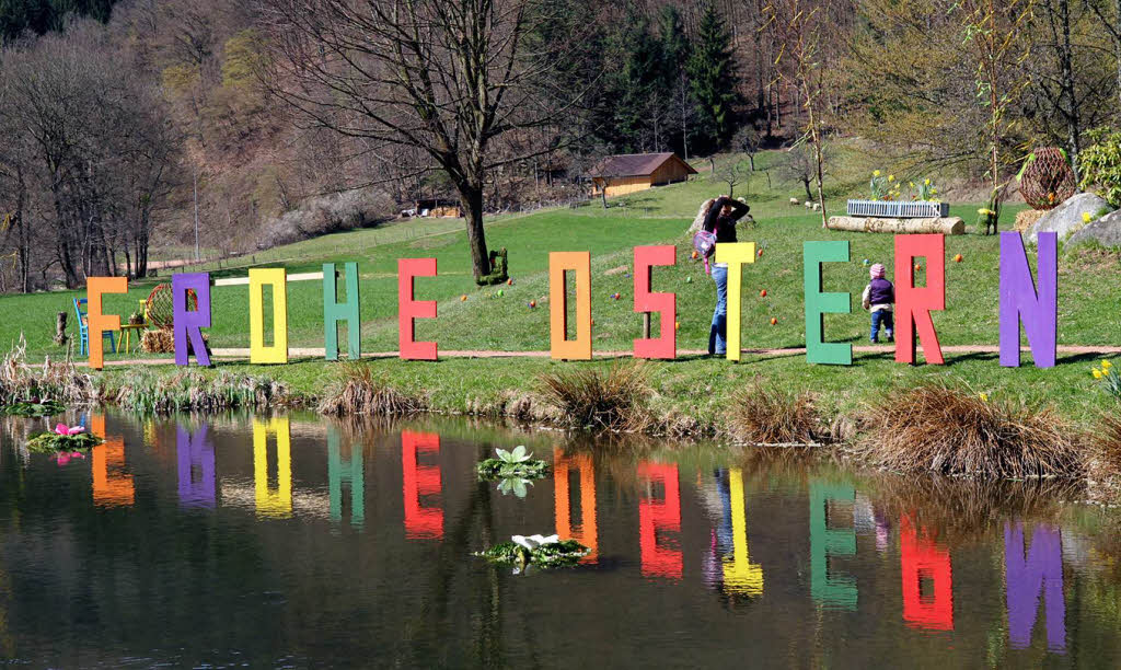 Das Osterdorf in Oberprechtal 2012.