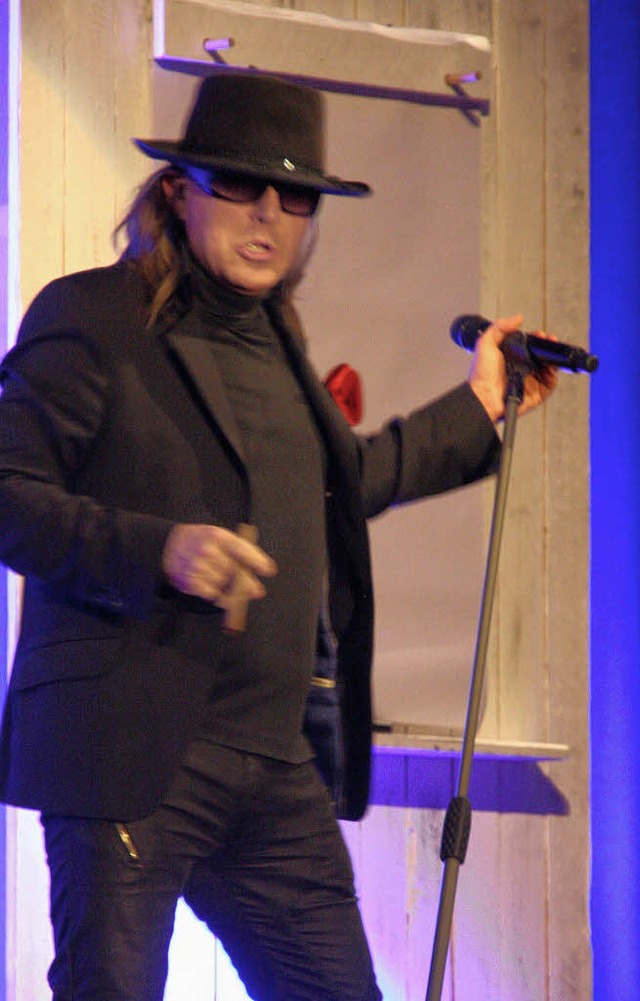 Was bitte ist &#8222;altersschwul&#8220;? Jrg Knr alias  Udo Lindenberg.  | Foto: Kugler