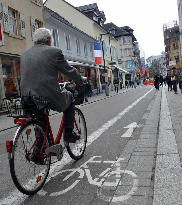 Mit dem Fahrradverkehr soll es vorange...nen fordern dafr konkrete Manahmen.   | Foto: Barbara Ruda