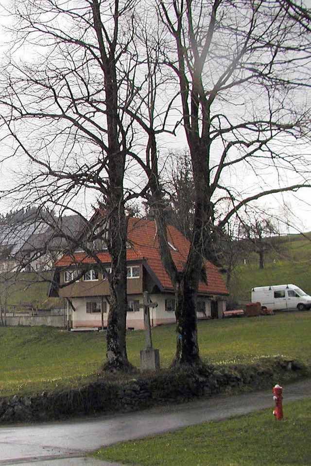 Die beiden schnen Linden in Atdorf mssen der Kanalisation nicht weichen.  | Foto: adam