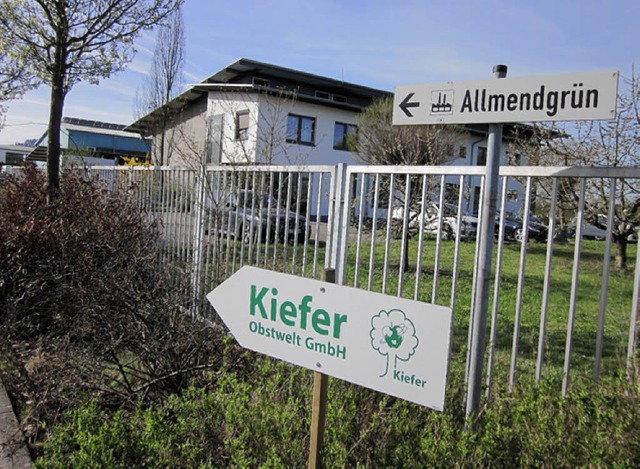 Ebenfalls ein Thema im gemeinsamen Ver...rung des Gewerbegebiets in Ortenberg.   | Foto: Siefke