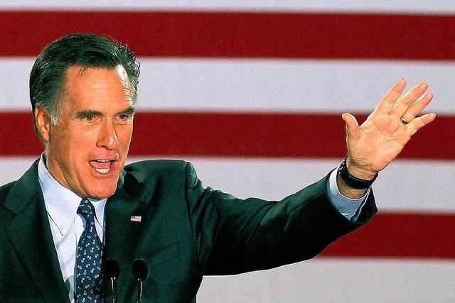 Romney siegt weiter – gibt sich als Obama-Herausforderer