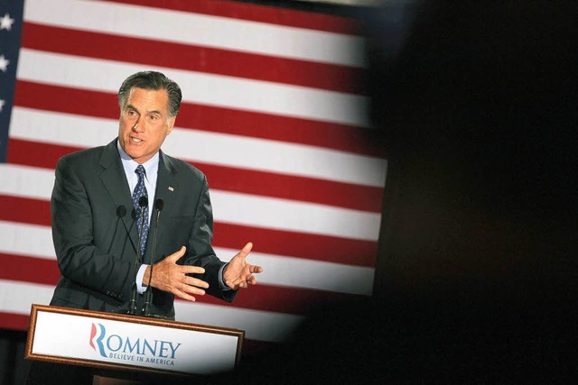 Mitt Romney, Prsidentschaftskandidat in spe.  | Foto: AFP