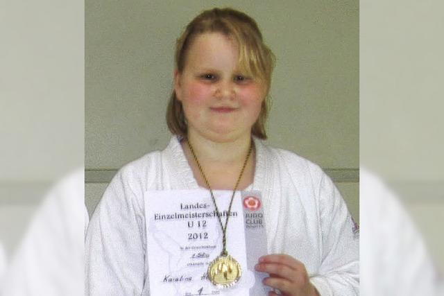 Badische Judomeisterin aus Haltingen