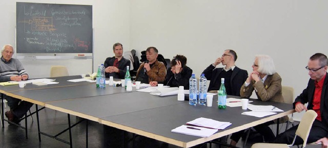 Rund 80 Fachleute diskutierten im Rahm... auch Lrrachs OB Gudrun Heute-Bluhm.   | Foto: BZ