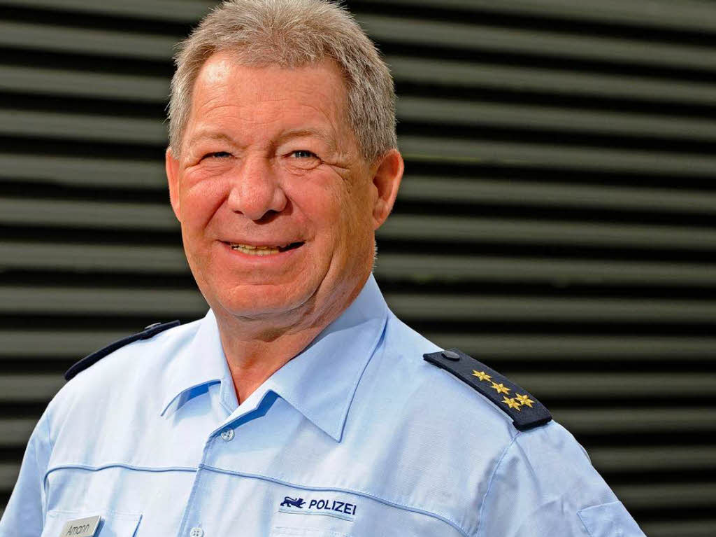 Leiter der Polizeidirektion Freiburg Heiner Amann.