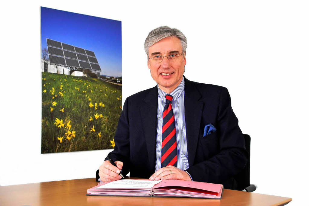 Karl Kuhlmann, Geschftsfhrer der SAG Solarstrom AG.