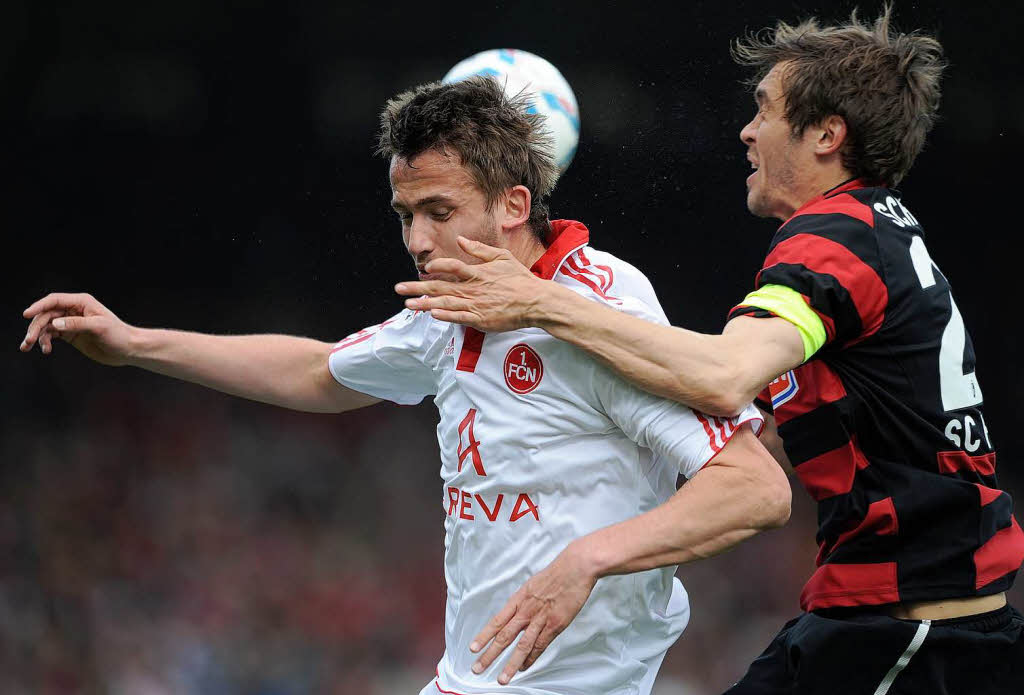 SC Freiburg erkmpft sich ein 2:2 gegen den 1. FC Nrnberg.