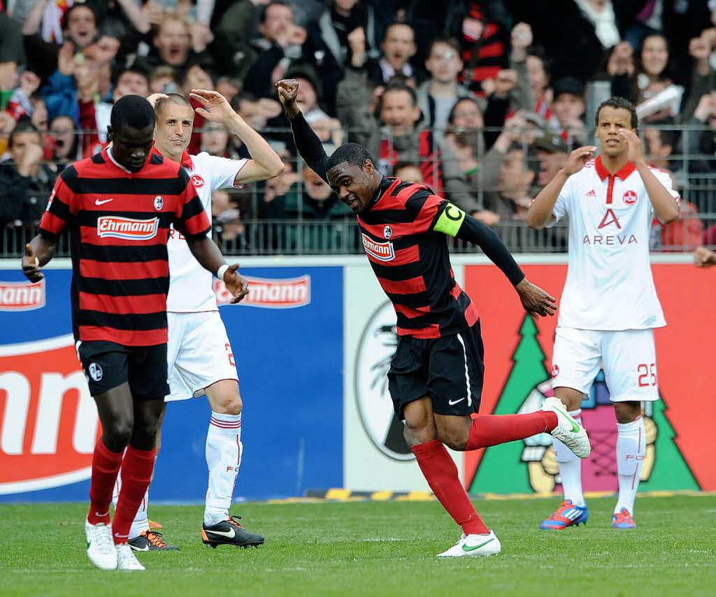 Freude beim SC Freiburg.