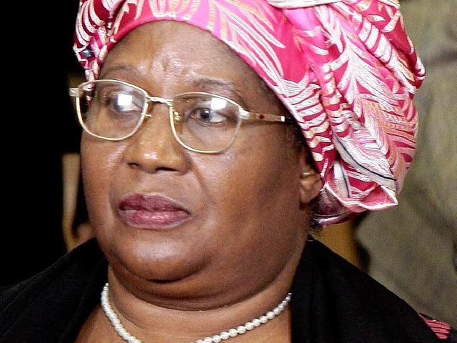Joyce Banda legt Amtseid als Prsidentin in Malawi ab.  | Foto: dpa