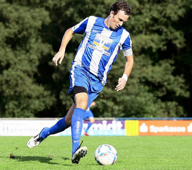 Julian Burg bereitete die grte Chance des LFV vor.   | Foto: Archiv: Aukthun