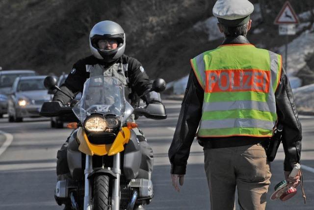 Polizei kündigt stärkere Kontrollen für Motorradfahrer an