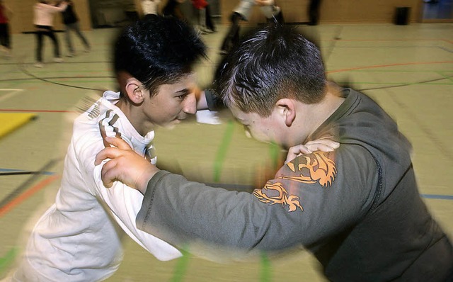 Rangelei in der Schule, das muss nicht sein.   | Foto: ddp