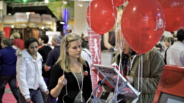 Von heute an ist wieder zehn Tage lang die Mustermesse in Basel.   | Foto: Messe Basel