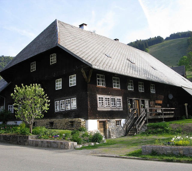 Der 1546 erbaute Naglerhof in Bernau-Hof ist das lteste Haus im Bernauer Tal.  | Foto: Ulrike Spiegelhalter