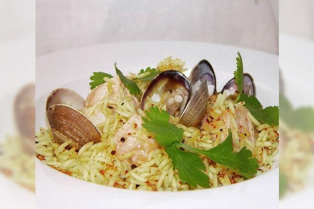Reis mit Muscheln und Fisch: Orient auf der Zunge