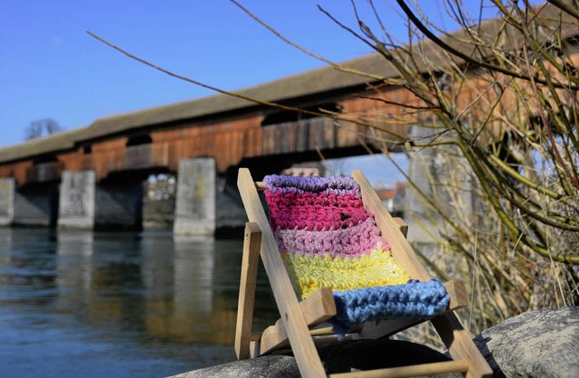 Ferienstimmung am Rhein: In Bad Sckin...ushalten. Die Zahl der Gste  steigt.   | Foto: Andreas Frey