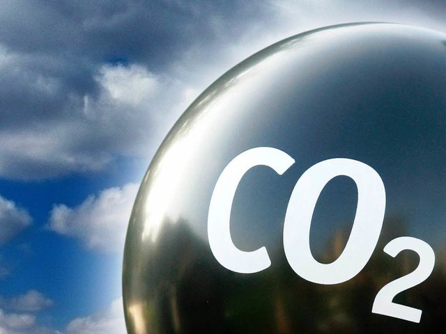 Das Kohlendioxid wird fr den Temperat...egauf der Erde verantwortlich gemacht.  | Foto: dapd