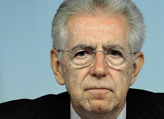 Italiens Regierungschef Mario Monti  | Foto: DPA