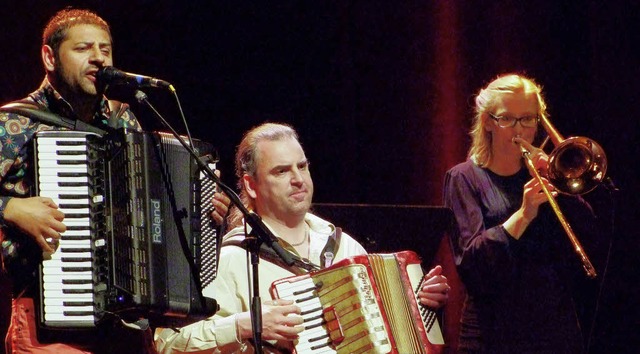 Die Akkordeonale befreit das Instrument aus den Schubladen des Traditionellen.   | Foto: Martina David-Wenk