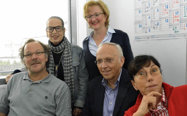 Unterstützerkreis Rösner (Schöler, Staufenbiel, Otto)  | Foto: Ingrid Böhm-Jacob