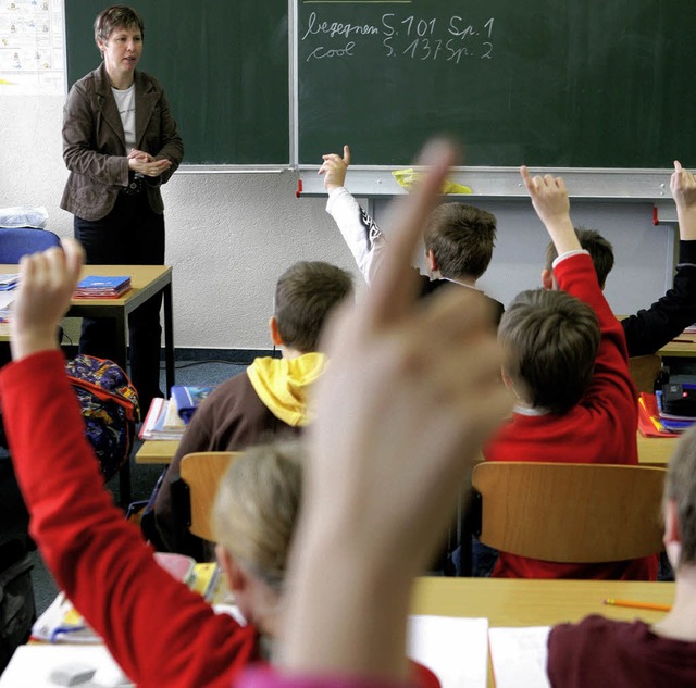 Fr die Lehrer wird es eine besondere ...len &#8211; auch in Efringen-Kirchen.   | Foto: dpa