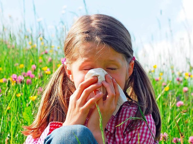 Bei den ganzen Pollen  kann man ja nur niesen.   | Foto: Fotolia.com/fotograf
