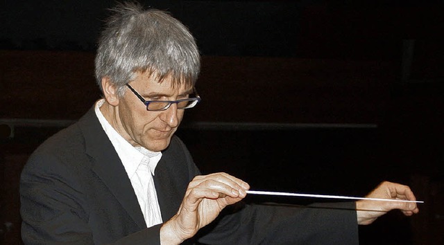 Dirigent Martin Rupp tritt mit der Fre...n seiner frheren Wirkungssttte auf.   | Foto: Privat