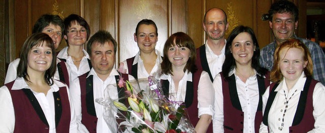Die Leitungsriege (von links): Ausbild... Florian Siegel und Sabine Wozniak-Hug  | Foto: Verein