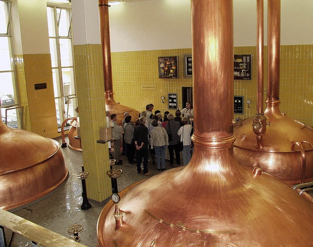 Ungewhnlicher Konzertschauplatz fr &...Sudhaus der Freiburger Brauerei Ganter  | Foto: Brigitte Sasse