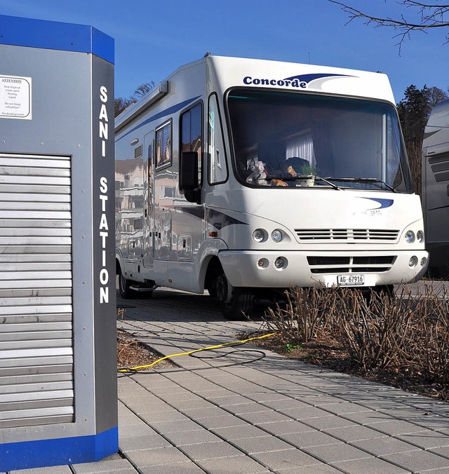 In Feldberg haben Wohnmobilisten noch ...ser und Abwasserstation einzurichten.   | Foto: BZ