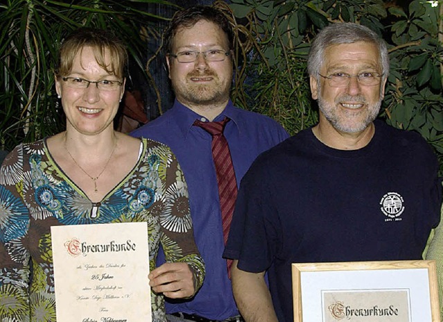 Sttzen des  Karate-Dojo: Sylvia Nubaumer, Klaus Gppert und  Mario  Sammarco   | Foto: privat