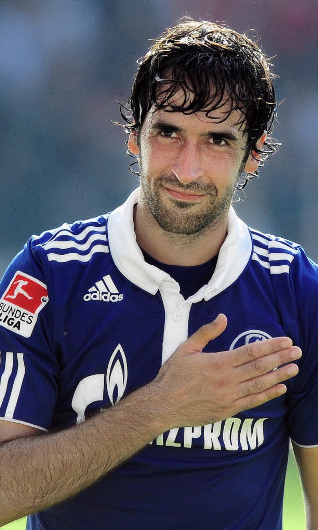 Schalke &#8211; fr immer im Herzen:   Ral Gonzlez Blanco   | Foto: dapd