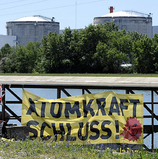 Fessenheim soll nicht zum zweiten Fukushima werden.   | Foto: dapd