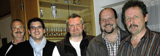 Die Murger Narrenzunft whlte fr die ...ach, Oliver Pichler und Bernd Schmid.   | Foto: Brigitte Chymo