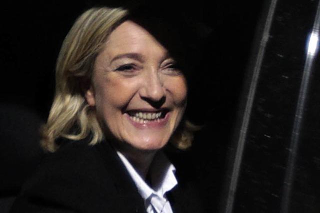 Le Pen im Elsass auf Platz zwei