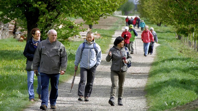 Reizvolle Natur und kulinarische Gens...er ersten Bltenwanderung am Sonntag.   | Foto: Roland Vitt