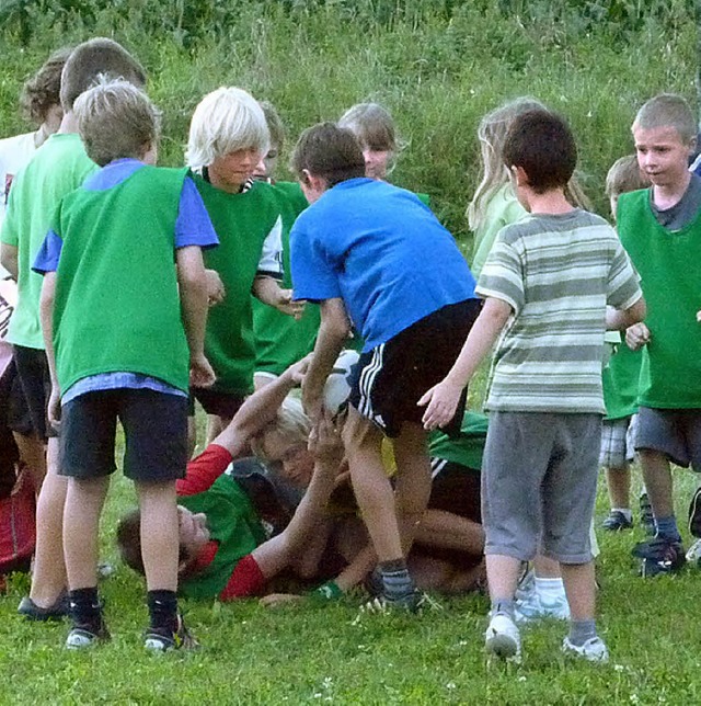 Beim Sport spielt die Sprache kaum eine Rolle.   | Foto: Veranstalter