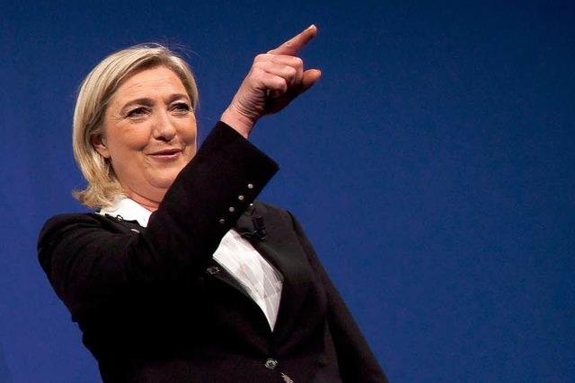 Auf dem Land erreicht Le Pen im Elsass sogar Platz zwei