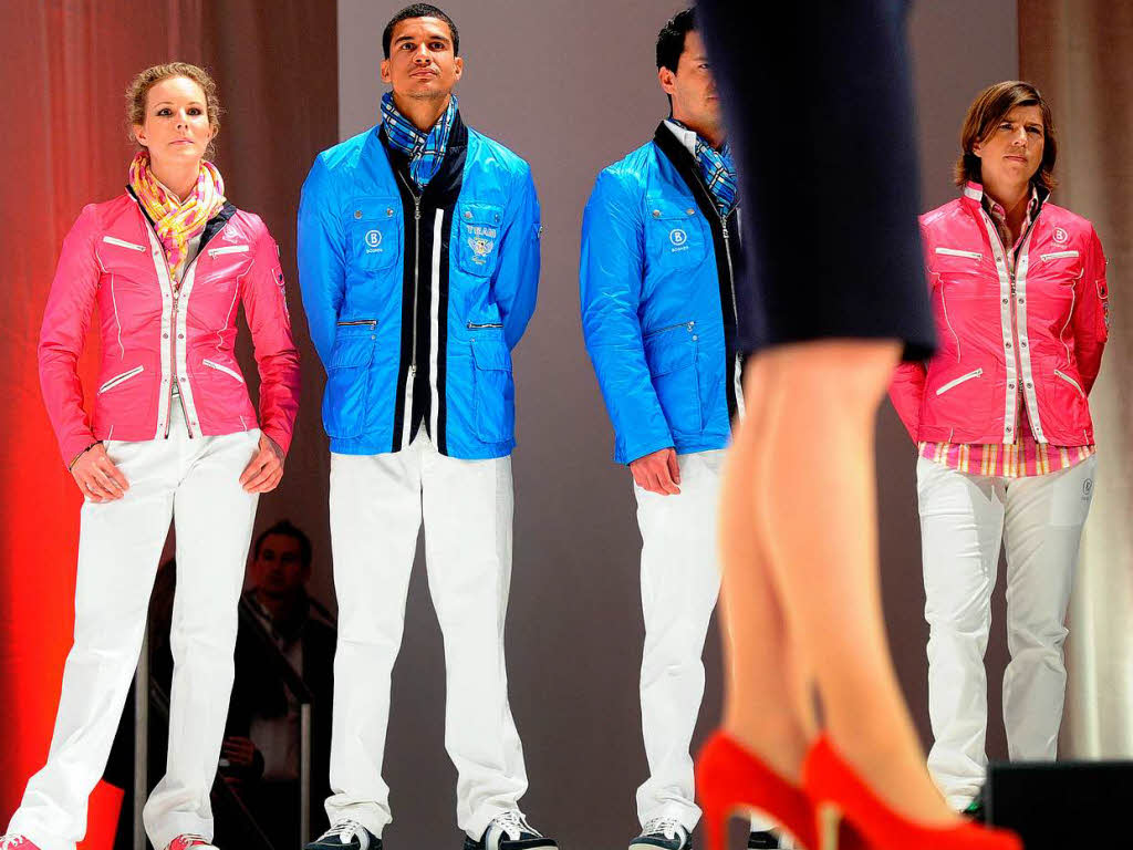 Rot, Wei, Blau, Pink und Orange sind die Trendfarben in diesem Jahr – auch bei der deutschen Olympiaauswahl.