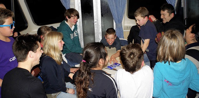 Leo-Kinder hatten viel Spa auf dem Hausboot.   | Foto: Privat