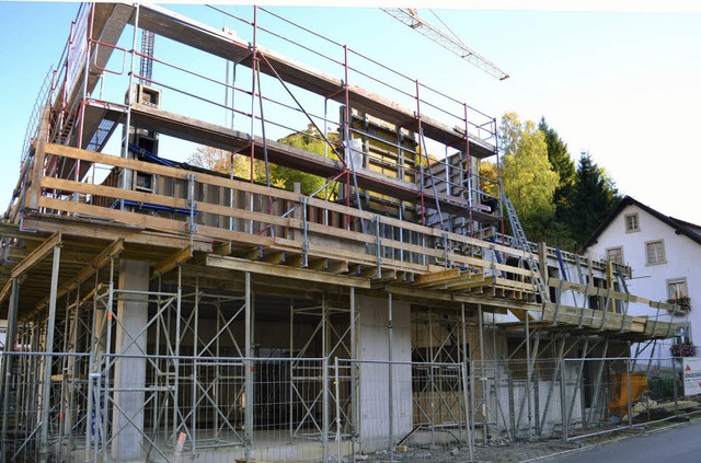 Das Mambacher Gemeindehaus soll bald  fertig sein.  | Foto: archivbild: Berger