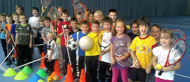 Am  Samstag werden in der Tennishalle ... Talente des Jahrganges 2004 gesucht.   | Foto: Verein