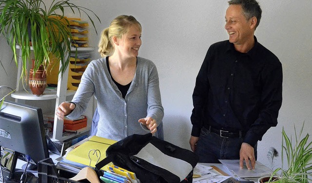 Astrid Deek freut sich schon darauf, i...weltschutz selbst anpacken zu knnen.   | Foto: Senf