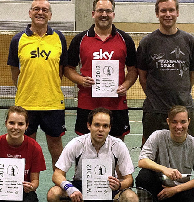 Fr die Badmintonspieler des ESV lohnte sich die Reise nach Mannheim.   | Foto: Privat