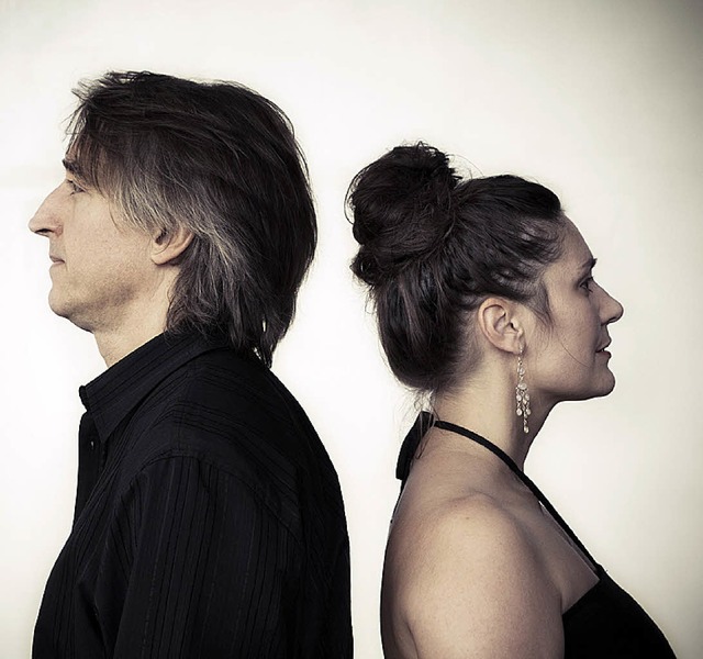 Zrich-Basler Duo: Christoph Stiefel und Lisette Spinnler   | Foto: Tabea Hberli